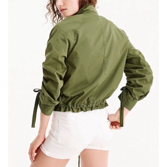 J.Crew Ruged Sleeve Field Utility Military Jacket Green-S - Picture 3 of 16